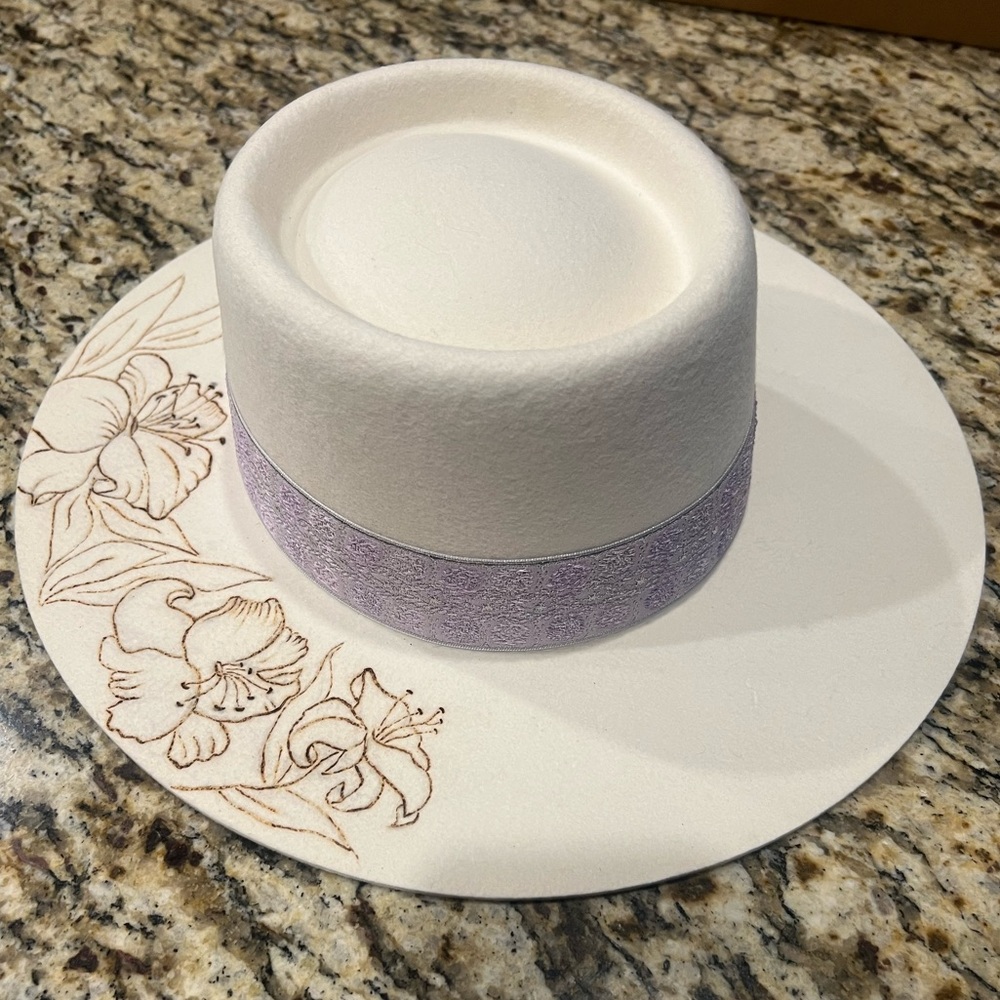 LOC Custom Burned Lily Hat - Picture 6 of 13